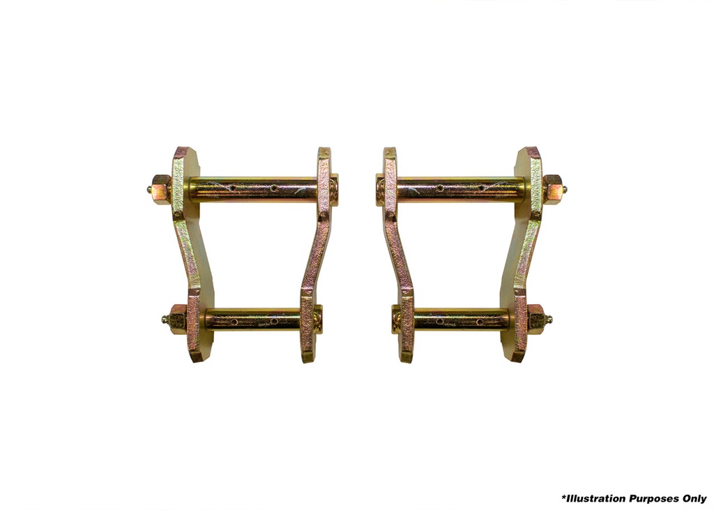 DOBINSONS REAR GREASEABLE EXTENDED SHACKLE FOR TOYOTA LAND CRUISER 70 SERIES 1" LIFT - SK59-075LH