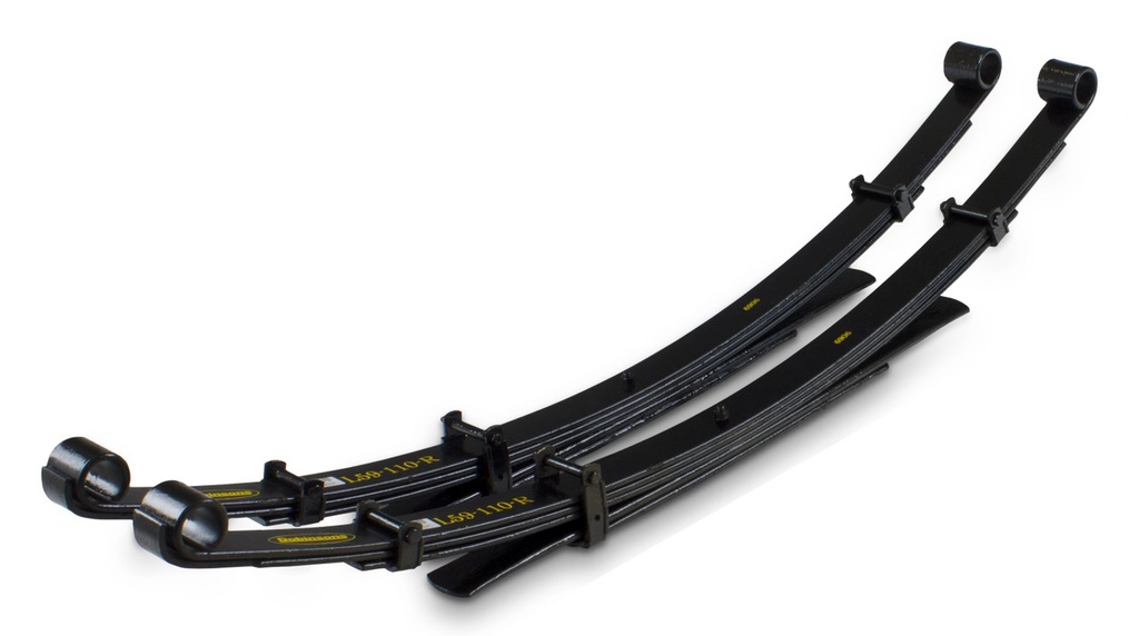 Dobinsons Toyota Hilux 2022+ Leaf Spring 2 + 1 Leaves (Parabolic) Raised Height (50mm Lift) Comfort Option Up to 60Kg Constant Load-L59-178-RP