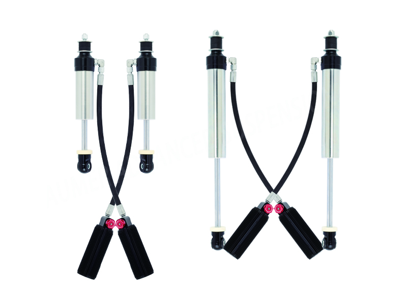 LC100 Shock Absorbers, 2" lift, compression + Rebound(2pack set)