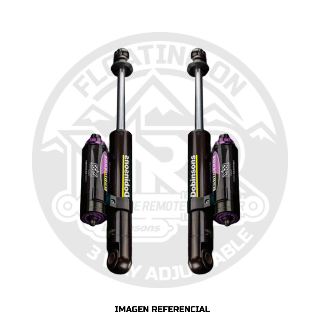 [MRA59-A682-U] Dobinson's MRR 3-Way Adjustable Shocks Long Hose Rear/Pcs | Toyota LC80/LC100/LC200