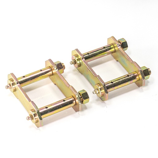 Shackles Rear Suitable For Toyota LandCruiser 78/79 series 07/2009 on - Set