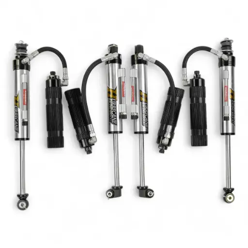 [JK0103-133H] Hurricane Performance Extreme Seires 2.5", Single Tube Bypass Shocks with Re mote Resevoir for Jeep Wrangler JK JK0103-133H