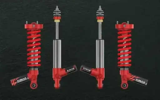 Leopard 5 K-Man Shocks 1.5-inch Lift Compression with Rebound Adjustment