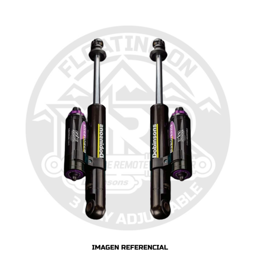 [MRA59-A682-U] Dobinson's MRR 3-Way Adjustable Shocks Long Hose Rear/Pcs | Toyota LC80/LC100/LC200